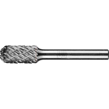 Pferd Carbide Bur - Cylind. radius end, OMNI cut - 3/8" x 3/4" x 1/4" Shank - SC-3 L6 28020